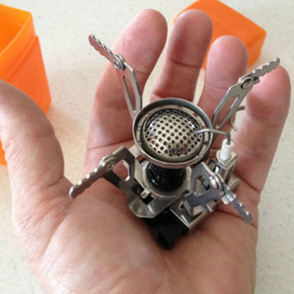 Camping Mini Kocher Ultrakompakt Edelstahl Kupfer Aluminium - Hobbyfy