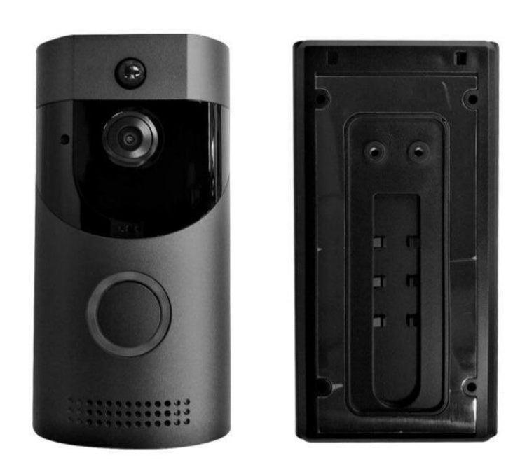 Home Alarm Kabellose Smart WiFi Video Türklingel Mit Zwei Akkus - Hobbyfy