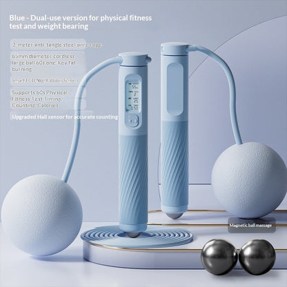 Kordelloses Magnetperlen Fitnessseil Für Cardio Und Muskelmassage