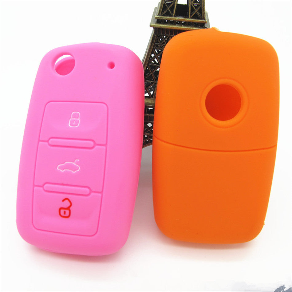 Silikon Autoschlüsselhülle Rutschfest - Hobbyfy