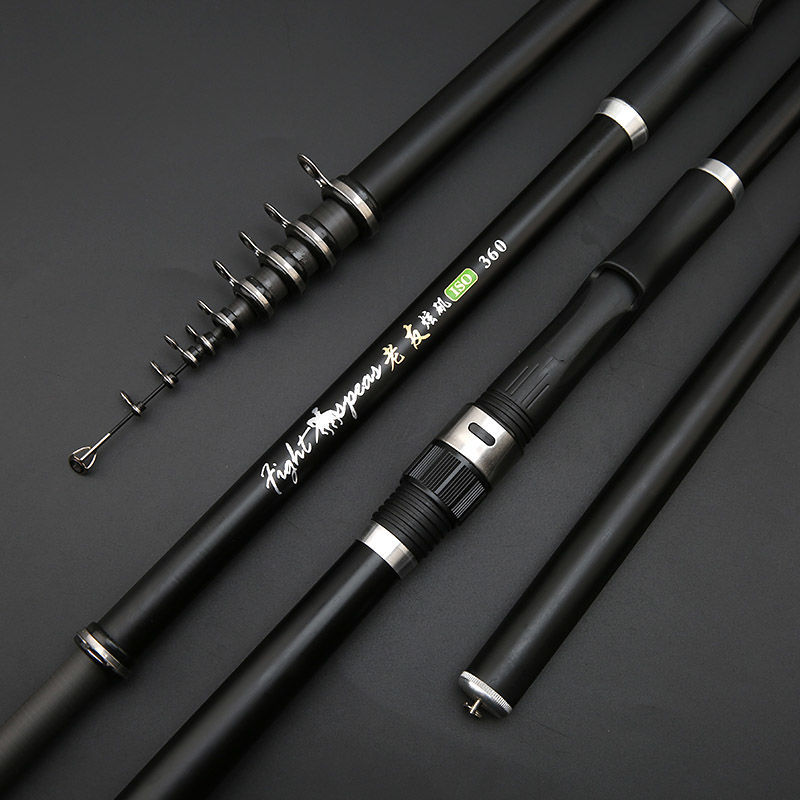 Carbon Angelrute 7Teilige Leichte Präzise Küsten Und Felsenangeln Für Große Fische - Hobbyfy