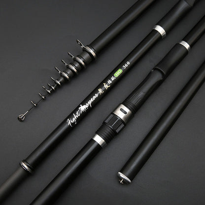 Carbon Angelrute 7Teilige Leichte Präzise Küsten Und Felsenangeln Für Große Fische - Hobbyfy