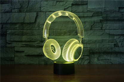 Illusion Tischlampe LED Acrylschirm Kristallklar - Hobbyfy