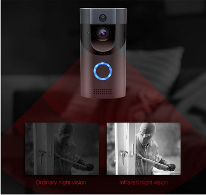 Home Alarm Kabellose Smart WiFi Video Türklingel Mit Zwei Akkus - Hobbyfy