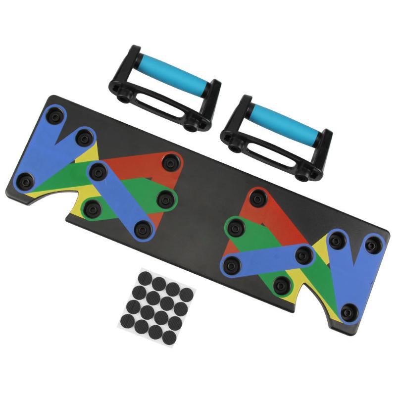 Neun Funktions Push Up Board Mit Farbcodierten Zielzonen - Hobbyfy