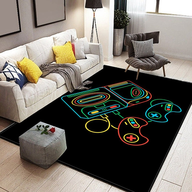 Electric Tide Gamer Teppich 40x60 cm Pflegeleicht Für Wohnzimmer - Hobbyfy