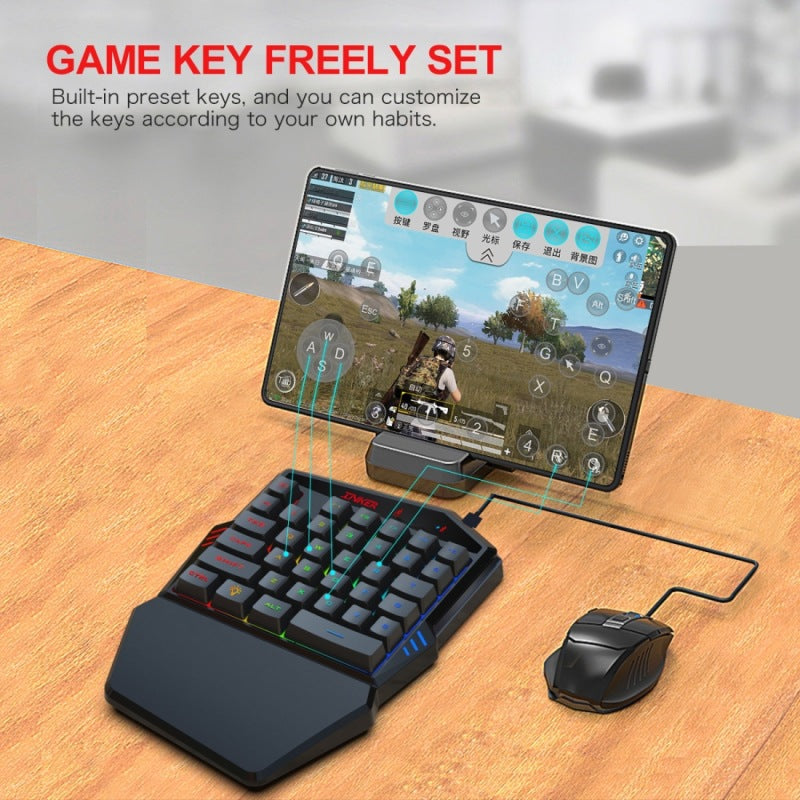 Throne One Gaming Tastatur Maus Set Kompakt Mit Bluetooth 4 2 FPS - Hobbyfy