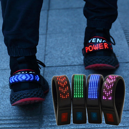 LumiStride Schuhclip LED Sicherheitsleuchte ABS PP - Hobbyfy