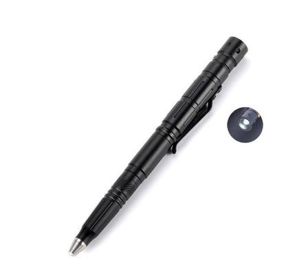 AluTech Taktischer Multifunktionsstift Mit LED Beleuchtung - Hobbyfy