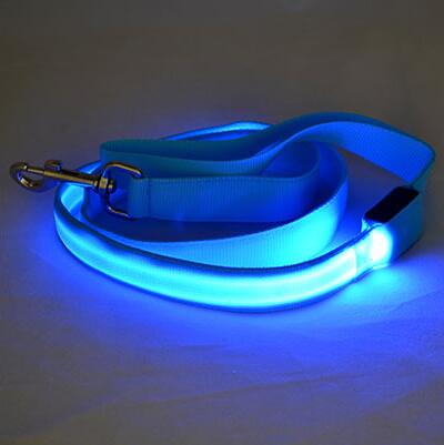 LED Beleuchtete Nylon-Hundeleine Mit 3 Modi - Hobbyfy