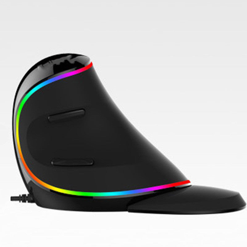 Symphony Vertikale Schnecken Design Maus Mit RGB Beleuchtung USB - Hobbyfy