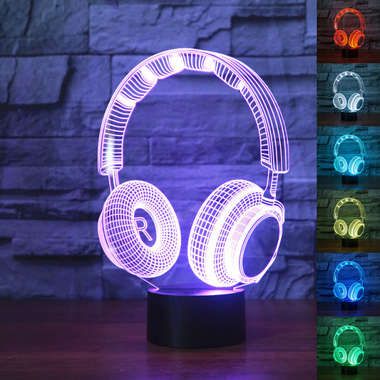 Illusion Tischlampe LED Acrylschirm Kristallklar - Hobbyfy