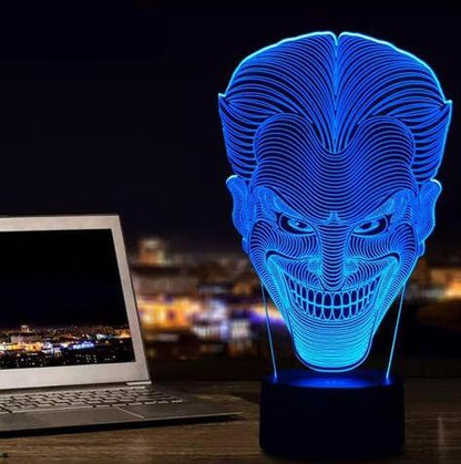 USB Color 3D LED-Lampe Mit Touch Und Fernbedienung Kompakt Mehrfarbig - Hobbyfy