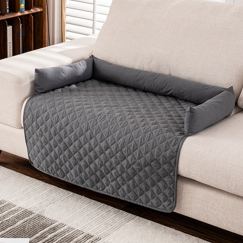 BrandName Wasserdichte Hundematte Mit Kissen Universalgröße