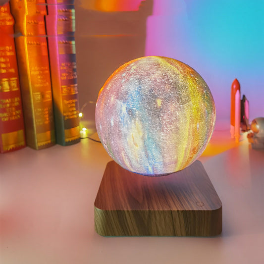 Galaxy Magnetische Levitation Mondlampe Mit Drehung
