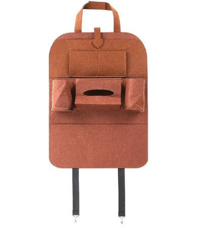 FilzMeister Auto Sitzorganizer Kompakter Filz Organizer 33x14x5,5 cm