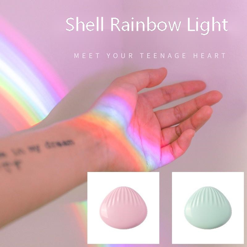 Regenbogen Projektionslampe LED Nachtlicht Wiederaufladbar - Hobbyfy