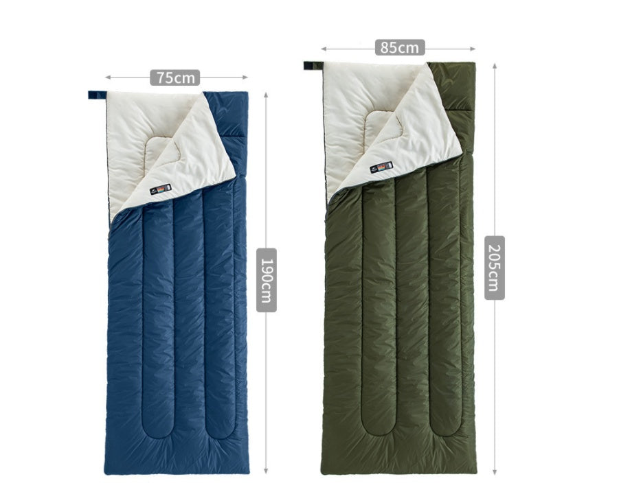 Leichter Camping Schlafsack Envelope Stil Mit Hohlfaserfüllung - Hobbyfy
