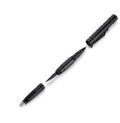 AluTech Taktischer Multifunktionsstift Mit LED Beleuchtung - Hobbyfy