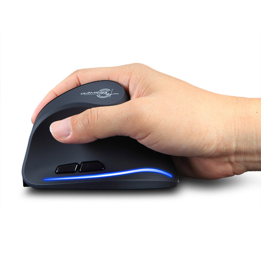 F35 Vertikale Gaming-Maus Kabellos USB-Empfänger Wireless Charging - Hobbyfy