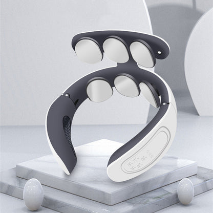 Tragbares Massagegerät Mit Sechs Köpfe Und Wärmefunktion