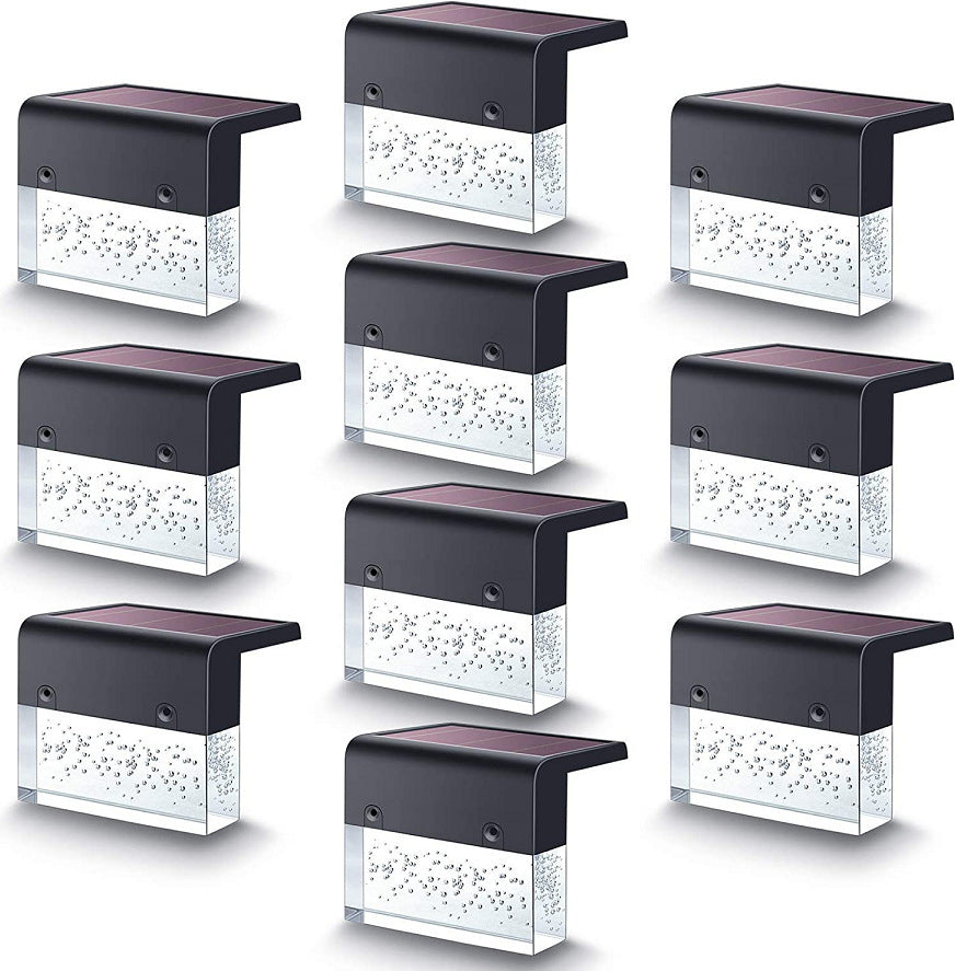 Lumina Solar Amber RGB LED Wasserdicht Außen Licht Für Treppen Zaun