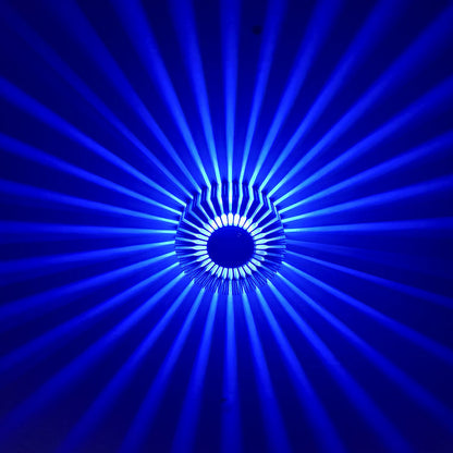 Kreative Wandlampe Aluminium Sonnenblumen Hintergrund Flur - Hobbyfy