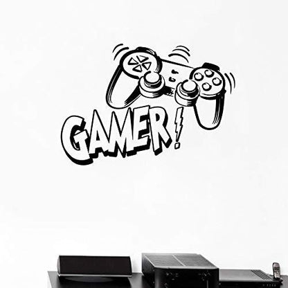 GamingGlow Raum Wandtattoo fein Gravierte Relief Optik - Hobbyfy