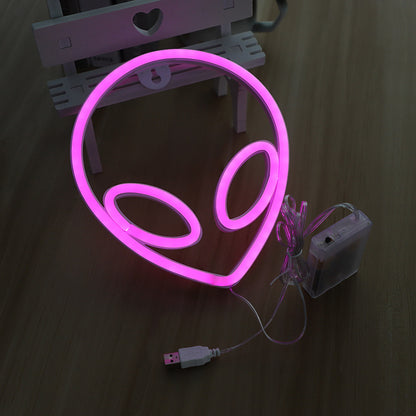 NebulaLED Alien Modellierleuchte Wandhängend USB Batteriebetrieb - Hobbyfy