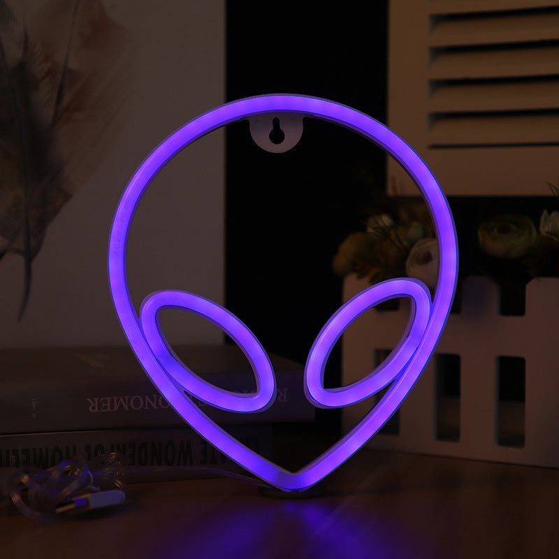 NebulaLED Alien Modellierleuchte Wandhängend USB Batteriebetrieb - Hobbyfy