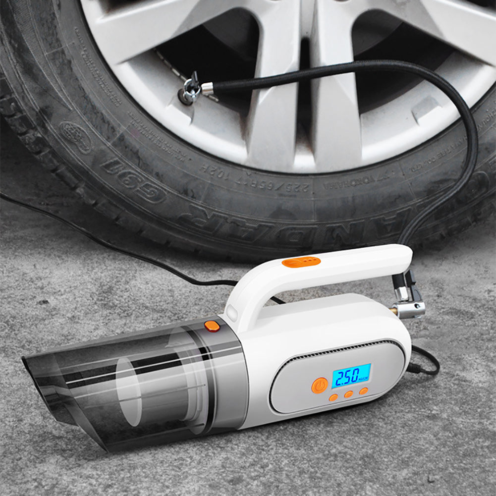 Auto Staubsauger Mit Digitalanzeige Und Zigarettenanzünder - Hobbyfy