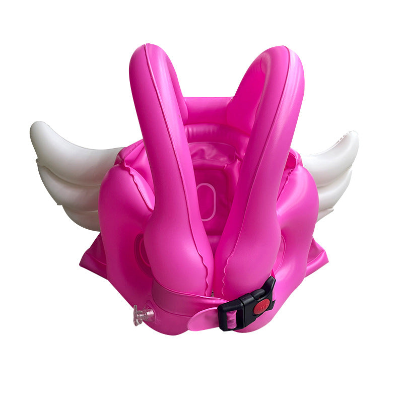 Aufblasbare Kinder Schwimmweste Mit Engelsflügeln Sicherheitsclip Bequeme Passform - Hobbyfy