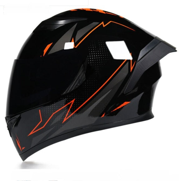 Unisex Motorradhelm Doppelvisier Anti Beschlag Vollvisier - Hobbyfy