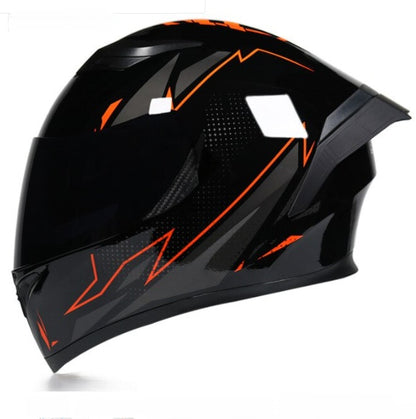 Unisex Motorradhelm Doppelvisier Anti Beschlag Vollvisier - Hobbyfy