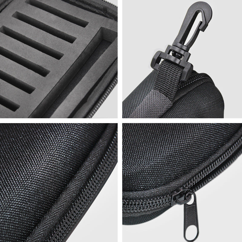 Kompakt Fishing Ködertasche Mit Fliegenhaken Set 16x11x5 cm - Hobbyfy