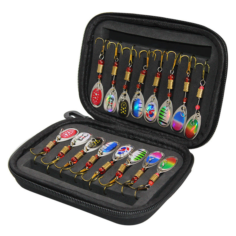 Kompakt Fishing Ködertasche Mit Fliegenhaken Set 16x11x5 cm - Hobbyfy