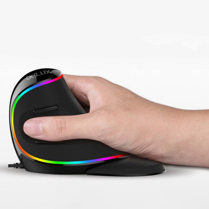 NovaTech Ergonomische Vertikale Maus Sechs Tasten Kabel Und Kabellos - Hobbyfy