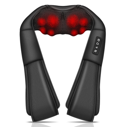 RelaxPro Schulter-Nacken Massagegerät Mit Wärmekompresse Für Zuhause - Hobbyfy