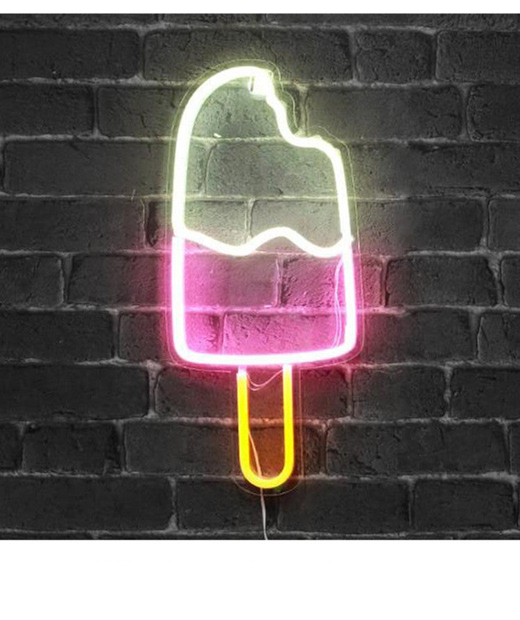 Kreative USB Wandleuchte Motivauswahl Für Bar Und Schlafzimmer