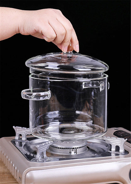 Transparenter Mini Suppentopf Aus Borosilikatglas - Hobbyfy