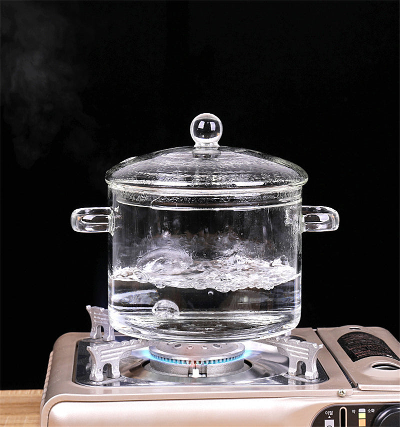 Transparenter Mini Suppentopf Aus Borosilikatglas - Hobbyfy