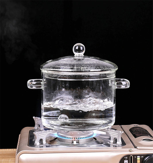 Transparenter Mini Suppentopf Aus Borosilikatglas - Hobbyfy