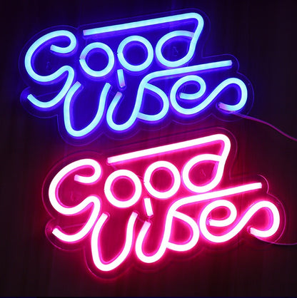 LED Neon Schriftzug Aus Transparentem Acryl - Hobbyfy