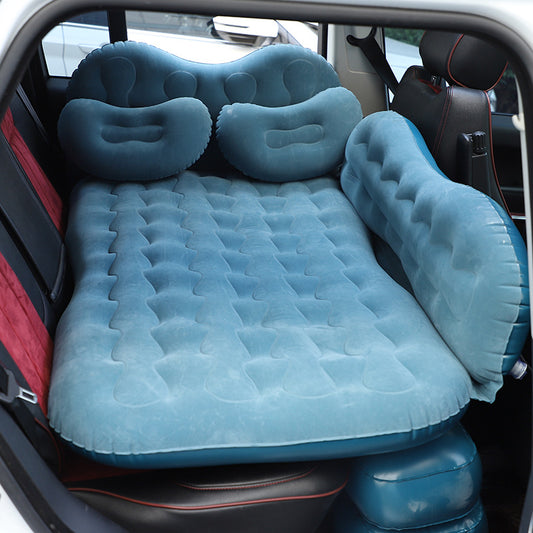 LuxSleep Auto Luftmatratze Mit Flokking Stoff Oberfläche SUV Camping