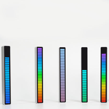 Sprachgesteuerte Ambientebeleuchtung RGB 32 LEDs 18 Farben - Hobbyfy