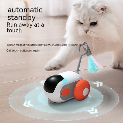 Katzen Auto Spielzeug Fernsteuerung USB Aufladbar Jagdmodus - Hobbyfy