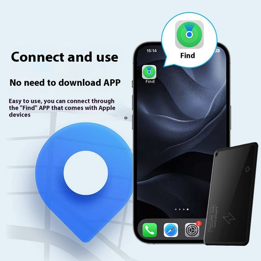 Smart Wallet Anti Verlust Tracker Kompakt - Hobbyfy
