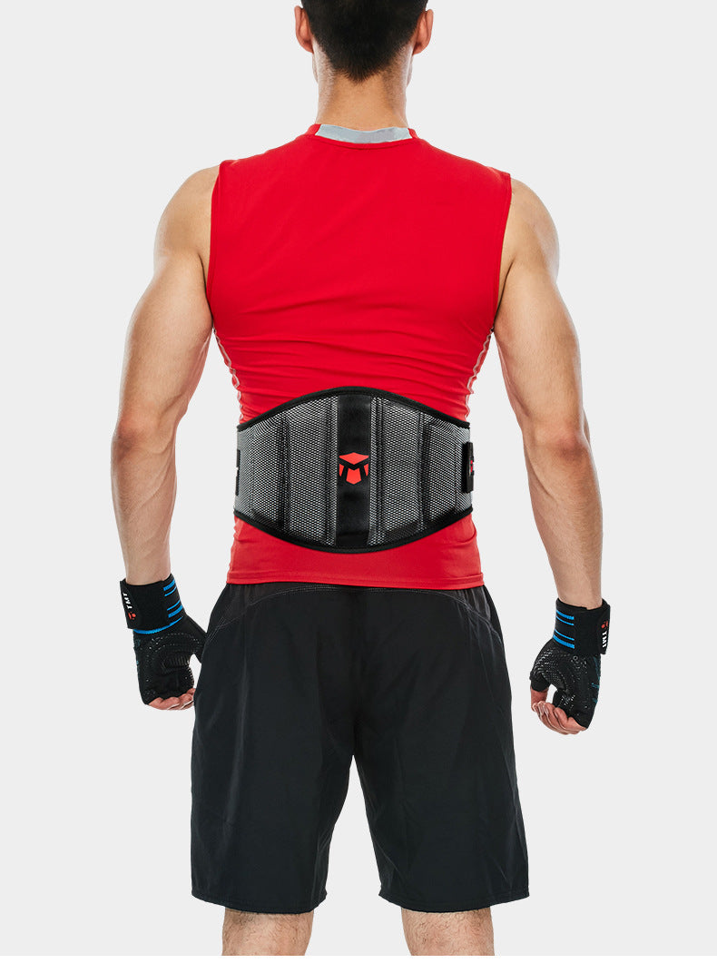 Deep Squat Trainingsgürtel Taillenstütze Stabiler Halt Größen M L XL - Hobbyfy