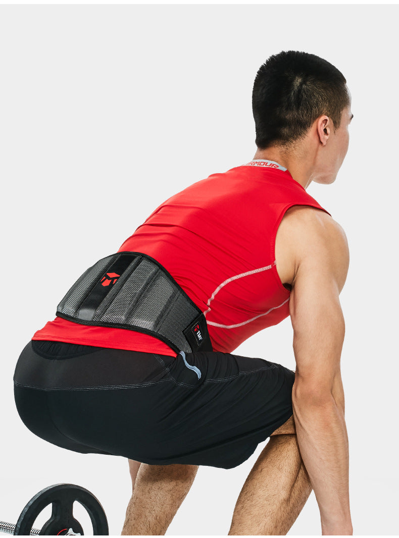 Deep Squat Trainingsgürtel Taillenstütze Stabiler Halt Größen M L XL - Hobbyfy