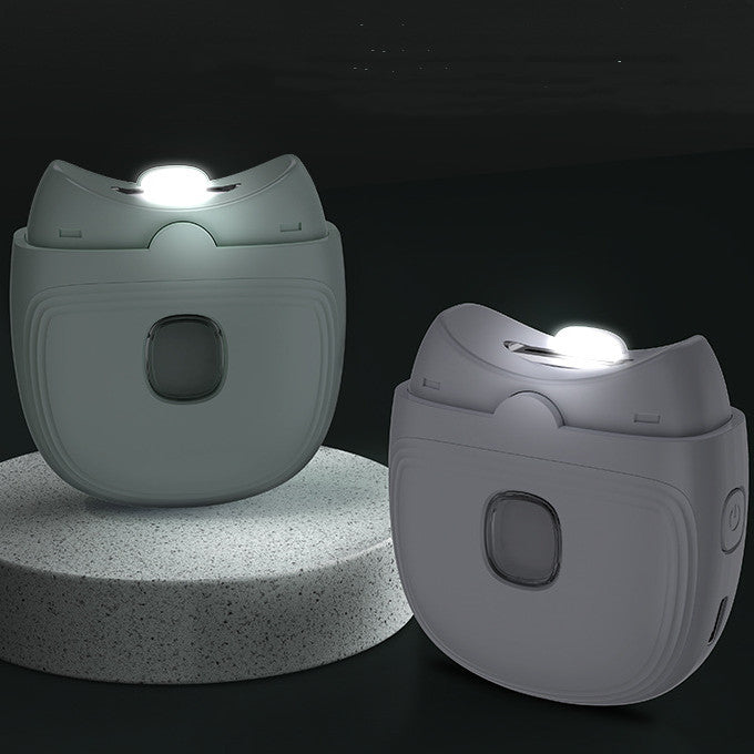 Elektrischer Nageltrimmer Mit Licht Wiederaufladbar Mini - Hobbyfy